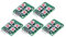 5PCS Array Switch Module, 4 Keypad Keyboard Module Array Key Switch Module 2x2 Gaming Keypad Module Für Elektrische Steuerung