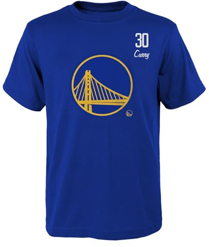 NBA Golden State Warriors Stephen Curry Distressed Player T-Shirt