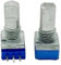 UGCMAFWLU 5 Teile/los RK09 Typ A10K Kunststoff Versiegelt 3-pin Einzel Potentiometer Lautsprecher, Verstärker, Lautsprecher Lautstärke Griff Länge 15mm