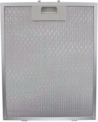 Daaxing Filtro de campana extractora, malla de aluminio de 5 capas, plateado, 305 x 267 x 9 mm (1 unidad)
