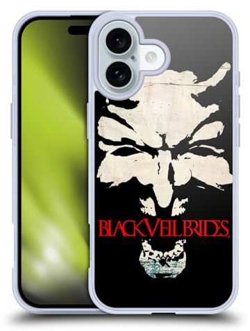 Head Case Designs Offizielle Black Veil Brides Teufel Art Kunst Der Band Soft Gel Handyhülle Hülle kompatibel mit Apple iPhone 16