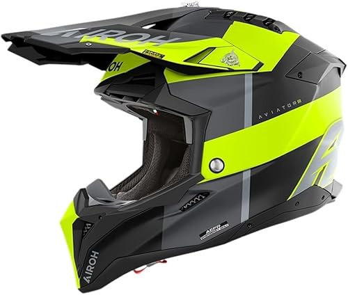 AIROH AVIATOR 3 MONARCH YELLOW MATT XS