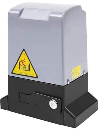 LANNADD Schiebetorantrieb 1600KG Automatisch Torantrieb Elektrisch Toröffner Garagentor Motor Schiebefunktion Toröffner mit 2 Fernbedienungen für Innenhof, Weide, Fabrik