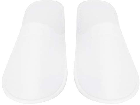 Kavolet Pantoufles Jetables Non Glissantes 50 Paires, Conception de Semelle épaissante, Unisexe, pour Le Spa à Domicile, Hôtel, invité de Fête, Portable, Jetable, (3 mm en Peluche)