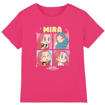 Kpop Demon Hunters Unisex Kids Kpop Demon Hunters - Huntrix Mira Chibi Boxes Kids T Shirt T-Shirt