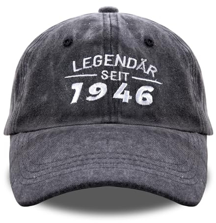 Belillpipi Geschenke zum 80 70 60 50 40 30 Geburtstag Mann, Geschenk für Opa Papa, Ruhestand Geschenk, Basecap Herren Geschenkideen für Männer, Weihnachts Geschenk, Vatertagsgeschenk, Angler Geschenk