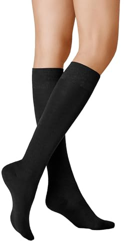 KUNERT Damen Kniestrümpfe Sensual Merino atmend 130 Den