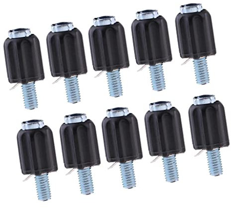 Perfeclan 10pcs Bike Cycle Brake Cable Adjuster Shifter Rear Derailleur Adjust Screw Bolt Components
