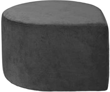 AYTM STILLA Pouf Anthracite,L70xW60xH36,5 cm