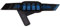 Bunkerkings Fly Strapless Paintball Harness Pod Pack – 4 + 7 blaue Schnürsenkel