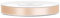 Satinband 25m x 6/12/25/38/50/100mm Geschenkband Schleifen (creme, 6mm)