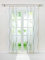 Delien Voile Schiebegardinen Streifen Vorhang Flächenvorhänge Transparenter Gardine mit Schlaufen Wohnzimmer Fensterschals inkl. Beschwerungsstange (2er-Pack, je H/B: 145/57 cm),Sand