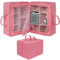 ONVAYA® Aufbewahrungsbox | rosa | vielseitiger Multifunktions-Organizer | Aufbewahrungstasche aus Stoff | ideal für Spielzeug oder Koffer Organizer | Organizer-Box