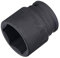 sourcing map 1/2 Drive by 32mm 6-Point Impact Socket, CR-V Steel 1.77 Length, Shallow Metric Sizes