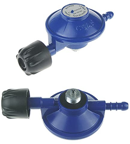 CPUK Gas Bottle Regulator for Campingaz R901 R904 R907 Type screw on Butane Camping Stove Cylinders