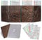 DND Dungeon Master Bildschirm Kunstleder Geprägter Drache & Mimic, 4-Panel mit Taschen, DM-Sieb für Dungeons and Dragon, Pathfinder, D&D