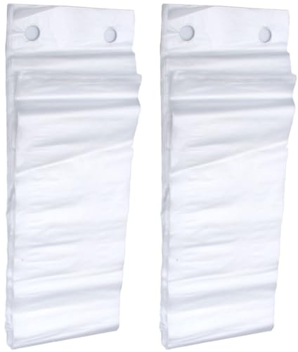 Operitacx 100 Pezzi Sacchetti per Ombrelli Bagnati, Buste Portaombrelli USA E Getta, Sacchetto di Ricambio Universale in Plastica per Classici E Lungo Porta Ombrelli Pieghevoli Grande (13x70cm)