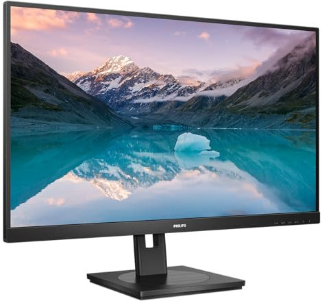 PHILIPS 275S9JML - Monitor QHD da 27 pollici, VA, 4 ms, 75 Hz, regolabile in altezza, altoparlanti, hub USB, senza sfarfallio, modalità LowBlue (2560 x 1440, 300 cd/m², HDMI 1.4 / DP 1.2 / USB 3.2)