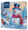 PAW - Serviette Papier (33 x 33 cm) I Lot de 20 I Serviette de Table Papier 3 Plis I Serviette de Table Jetable - Noël, Hiver, Bonhomme de Neige I Motif: Distinctive Snowman