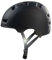 Crazy Safety Rampage Ganz Schwarz | Fahrradhelm, Skateboardhelm, Inlinerhelm und BMX-Helm | Fahrradhelm für Männer, Frauen und Kinder | L (57-61cm) | Verstellbarer Helm für Skater und Radfahrer