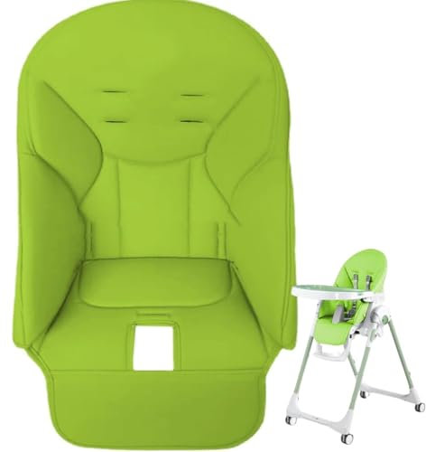 Baby-Hochstuhl-Abdeckung, Baby-Hochstuhlkissen, atmungsaktives Hochstuhl-Pad, bequemes Baby-Esszimmerstuhl-Sitzkissen, Ersatzbezüge für Peg-Perego Siesta-Zero 3 (Grün)