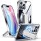 SHIELDS UP for iPhone 14 Pro Max Case with Stand, Phone Case Clear Compatible with MagSafe Phone Grip Ring Holder Finger Strap, Shockproof Anti-Scratch Cover for iPhone 14 Pro Max, Clear