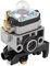 Latuwa Conjunto de carburador 531008681 para cortasetos Husqvarn-a 224L 324L 324LDX 324LX 324RX 524LK 524R 324HDA55 324HDA55X