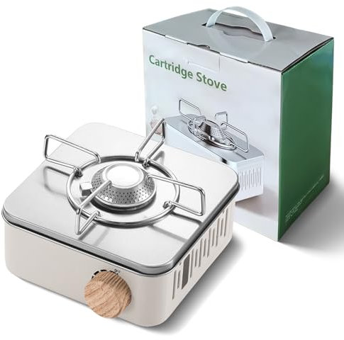Petit Réchaud De Camping Avec Sac à Main, Réchaud De Camping, Réchaud De Camping Portable Au Gaz Butane Pour Usage Extérieur Et Intérieur, 2800 W, Réchaud De Camping Encastré Résistant Au Vent