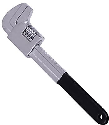 Artibetter 1 Stück 11 rechtwinkliger Schraubenschlüssel Nuss Rohr Werkzeuge Schraubenschlüssel Werkzeug fixit fixierbinden fixion Wasserpumpenzange aus Metall Klempnerzange 45# Stahl