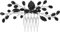COLLBATH Perlen-haarkamm Dekorativer Haarkamm Vintage-haarkamm Haarkamm Für Damen Hochzeit-haarschmuck Accessoires Für Bräute Retro-haarschmuck Elegante Haar-accessoires
