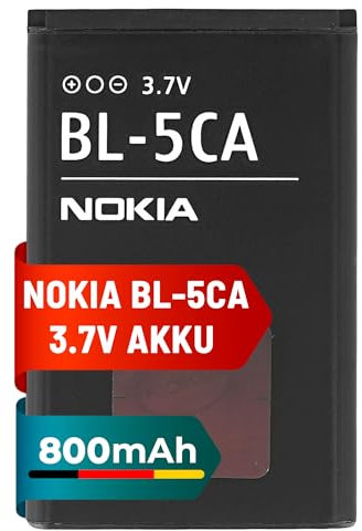 Mpsmobile® Nokia 1110 1111 1112 1200 1208 1209 1680c Akku – BL-5CA | 800mAh