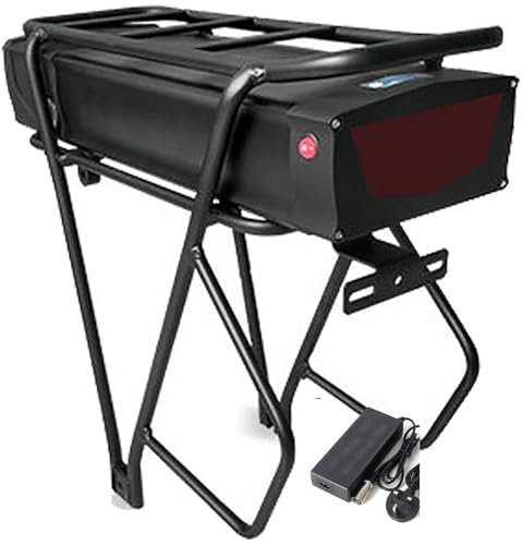 52V 10Ah 13Ah 15Ah 18Ah 20Ah 24Ah Ebike Akku, Elektrofahrrad Akku 52V 10Ah 13Ah 15Ah 18Ah 20Ah 24Ah eingebauter BMS für 2000W 1500W 1000W 750W 500W 200W Motor 52V 20Ah 9.6kg,460mm