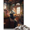 Panda Drinking Alcohol Pub Puzzle Educational Games Family Activities Premium Cardboard Jigsaw Puzzle for Women Men 1000pcs (26x38cm)
