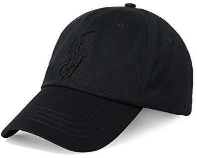 Polo Ralph Lauren Men`s Cotton Chino Baseball Cap With Adjustable Leather Strap