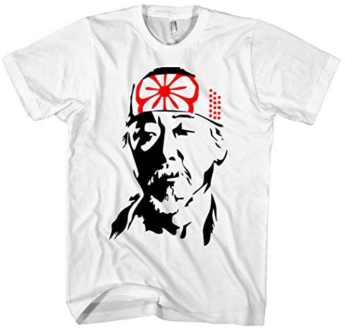Mr. Miyagi Männer Herren T-Shirt | Karate Kid Cobra Kai Dojo Vintage Kampfsport | M1