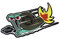 greestick Auto Aufkleber Turbo Schnecke Snail Tuning 12x6cm