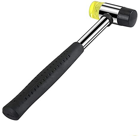 kippen 1157B1 Hammer mit Kopf aus Harz und Gummi, multifunktional, 40 mm