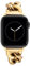 Anne Klein Fashion Chain Bracelet for Apple Watch, Secure, Adjustable, Apple Watch Replacement Band, Fits Most Wrists Gold 42/44/45/Ultra/Ultra 2