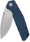 Kershaw Lucid Faltbares Taschenmesser, 8,1 cm Clip-Punkt-Klinge mit blauem Griff, Stonewash-Klingen-Finish, Pocketclip