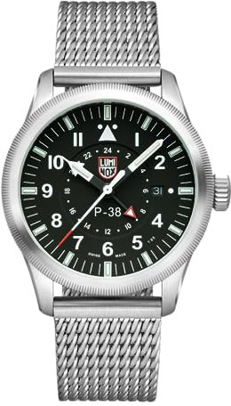 Luminox Herren Analog Schweizer Quarzwerk Uhr mit Edelstahl Armband XA.9522