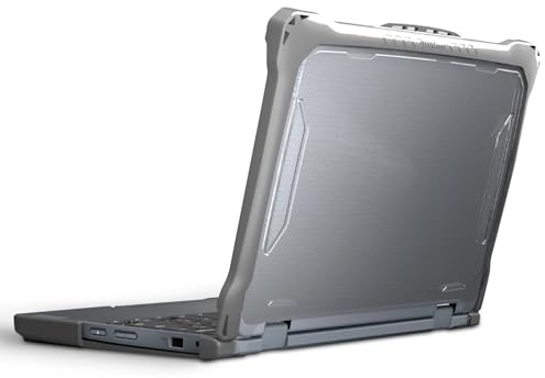 Extreme Shell-F2 Lenovo 500e 500w Gen 4 12 Inch Chromebook Case - Rugged, Custom-Fit, Clam Hard Shell Protective Case - Shockproof & Durable Lenovo Laptop Cover