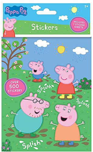 Peppa Pig Creative Kids Bastelset 500 Aufkleber