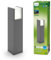 Philips Outdoor Ultra-Efficient Arbour Sockelleuchte 3,8W, 2700 Kelvin, IP44 wetterfest, anthrazit