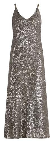 Vera Mont Damen Abendkleid mit Pailletten Turf,40