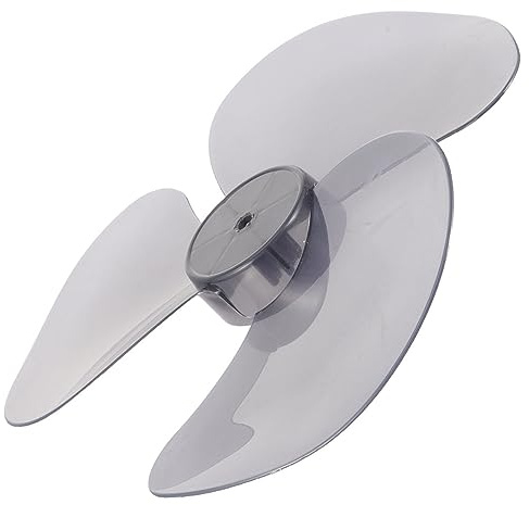 jojofuny Sommerstimmung Genießen mit 12 Zoll Ersatzlüfter aus Kunststoff 3-blatt Standventilatorflügel mit Glatter Oberfläche und Verformbar Zubehör für Tisch und Standventilatoren