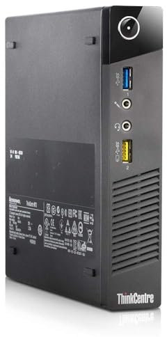 Lenovo ThinkCentre M73 Tiny Intel i7 4765T 8-Thread 3 GHz Business Office Multimedia Computer mit 3 Jahren Garantie! | 16GB | 512 GB SSD | USB 3.0 | WLAN | Windows 11 Prof. 64-Bit - 7318