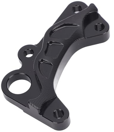Ausla Adattatore Staffa Pinza Freno Radiale Anteriore Moto Supporto Pinza Radiale Anteriore in Lega di Alluminio per Sostituzione Primavera 150 (Black)