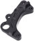 Ausla Adattatore Staffa Pinza Freno Radiale Anteriore Moto Supporto Pinza Radiale Anteriore in Lega di Alluminio per Sostituzione Primavera 150 (Black)