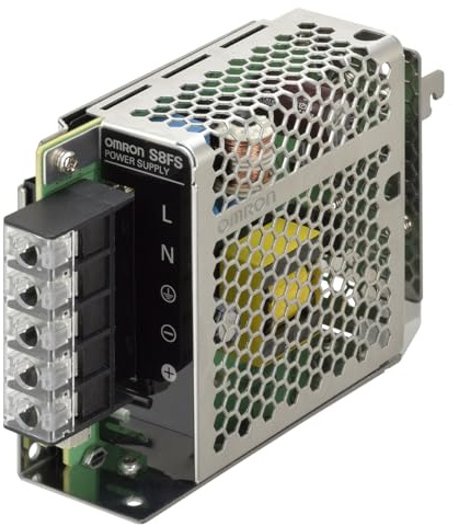 Omron S8FS-G01512CD S8FS-G Switch Mode DIN Rail Power Supply, 230V AC Input, 12V DC Output, 1.3A, 15W
