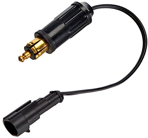 BC Battery Controller 710-FP612V 12V-Hella-Stecker/Adapter Batterieladegeräte für DIN.4165-Steckdose 12mm ( Typ) -Made in Italy, Schwarz